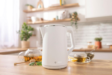 Електричний чайник Gorenje K15DWW, 2200 Вт, 1,5 л, білий