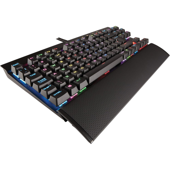 Механічна ігрова клавіатура Corsair K65 LUX RGB з клавішами Cherry MX Rapidfire
