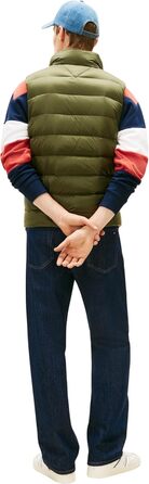 Жилет Tommy Jeans чоловічий, утеплений, темно-синій (Dark Night Navy), великий розмір 3XL, колір GREEN (Dark Greenery)