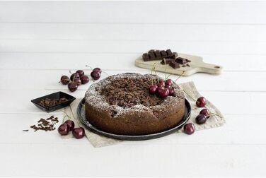 Форма для випічки Zenker Springform Ø 24 см з двома днами, з антипригарним покриттям, для сапкових тортів та пирогів, 1 шт.