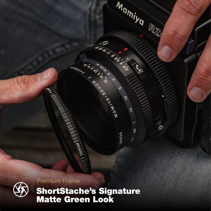 Фільтр PolarPro Shortstache - Чорний туман (Black Mist) + поляризаційний, 72мм