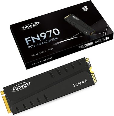 SSD накопичувач PCIe Gen4 4TB, M.2, до 7350 МБ/с, Graphene охолодження, для ноутбуків та ПК