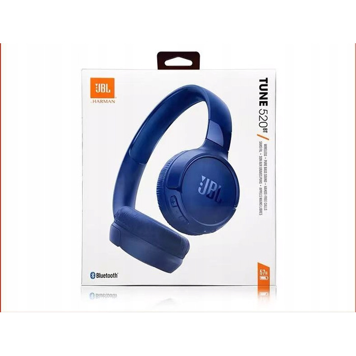 Бездротові накладні навушники JBL Tune 520BT, сині