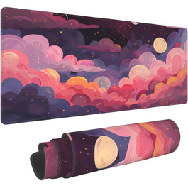 колір: роза, ліла, веселкове хмарче