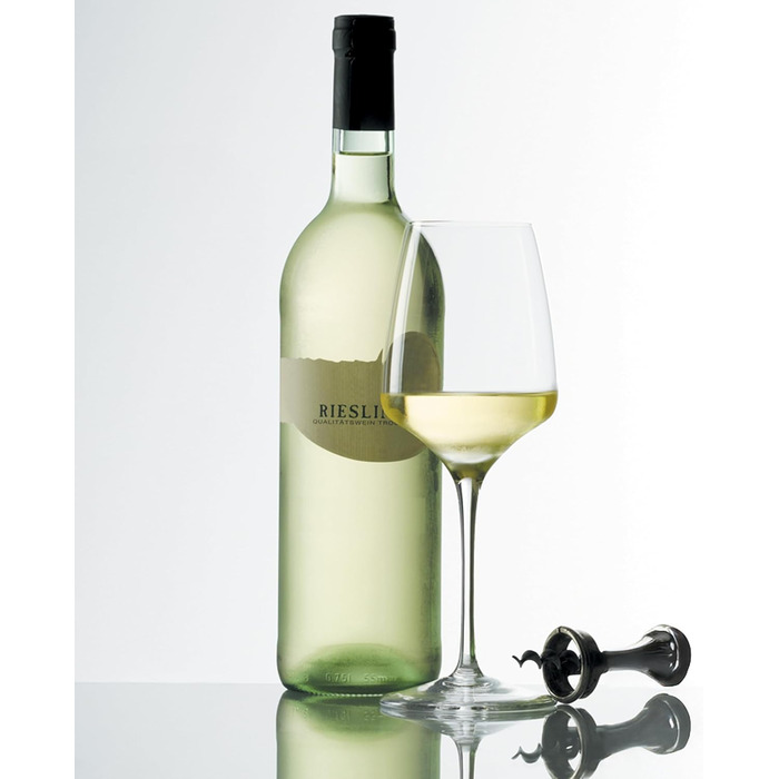 Stölzle Lausitz White Wine Glasses Experience 6-Piece Set 350 ml – High-quality wine glasses ideal for white wine & aperitif – Elegant white wine bowl made of crystal glass – dishwasher-safe & Made in Germany
