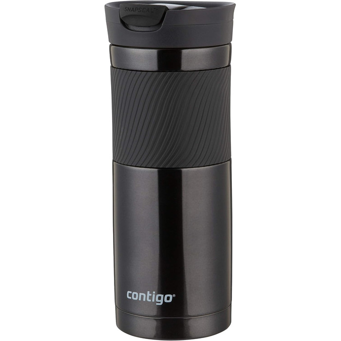 Contigo Byron Snapseal Stainless Steel Thermobecher - Leakproof Travel Coffee Mug - 590ml