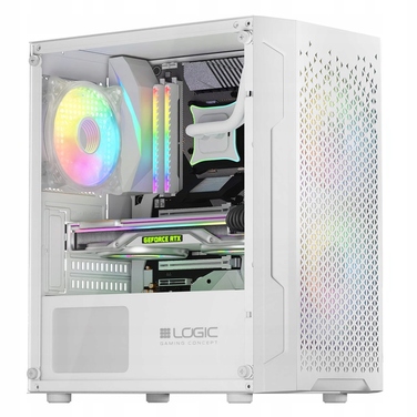 Корпус Logic Concept Aramis ARGB Mini Tower, білий