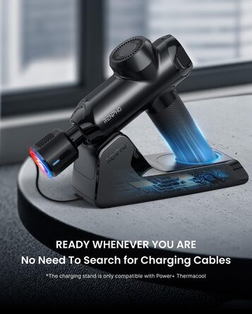 Масажер RENPHO Power Deluxe: пістолет для масажу м'язів з акумулятором 2500mAh та USB-C зарядкою (3200 об/хв)