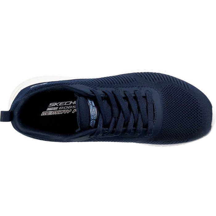 Жіночі кросівки Skechers Bobs Squad Chaos Face Off (42 EU, Navy Engineered Knit)