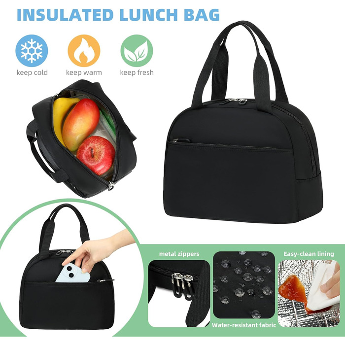 Чорний рюкзак для підлітка, дівчини, студентки: великий, 39.6 см (15.6 дюймів), антикрадійний, для школи, університету