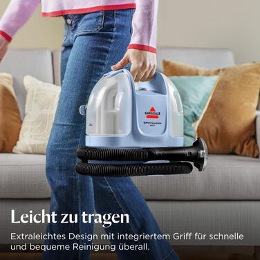 Портативний мийник для килимів та м'яких меблів Bissell SpotClean Mini з HeatWave технологією, 330W, 36988