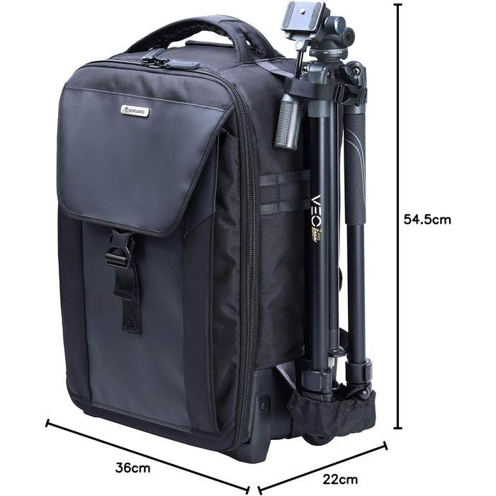 Рюкзак Vanguard Veo Select 37BRM GR для фотообладнання, зелений (чорний, 59T) - рюкзак та trolley