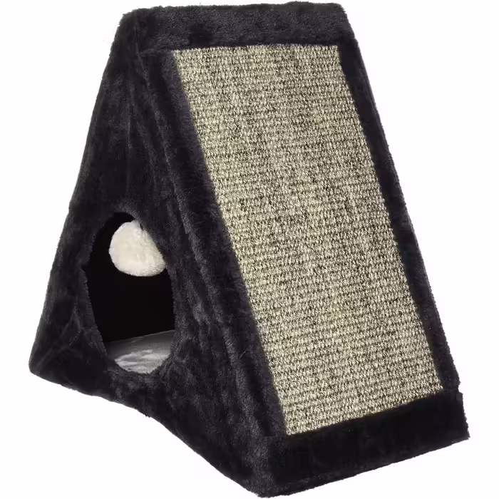 Trixie 36290 Cozy Cave Lukas, 35 x 33 x 65 cm, gray, 1 piece (1-pack) (Foldable Condo)