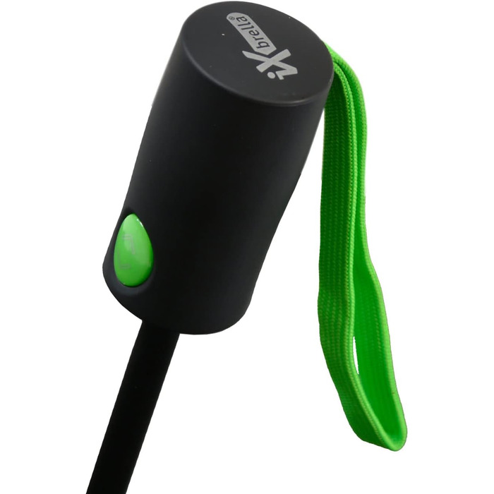 Чорно-зелений парасолька-тростина з великим куполом 106 см з фібергласу