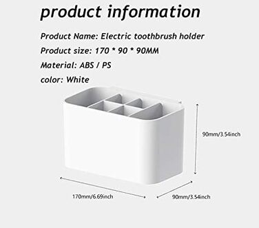 Автоматичний диспенсер зубної пасти та тримач для зубних щіток MHTECH - комплект з 2 пресовальників пасти, 4 стаканів та місцем для 5 щіток. Підходить для всіх типів щіток, настінний монтаж