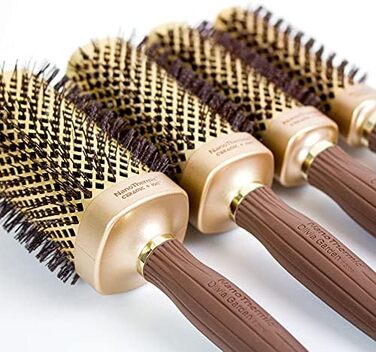 Щітка для волосся Olivia Garden NanoThermic Shaper, 40 мм, квадратна, 1 шт.