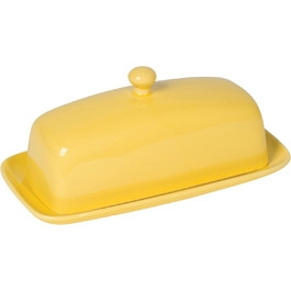 Now Designs Butterdose Rectangular lemon yellow
