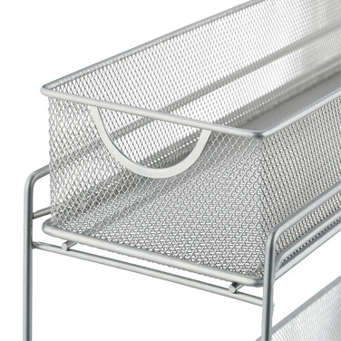 Relaxdays Metal Kitchen Cabinet Organizer