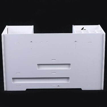 SHZICMY Cosmetic Storage Box with Drawers - White Makeup Organizer