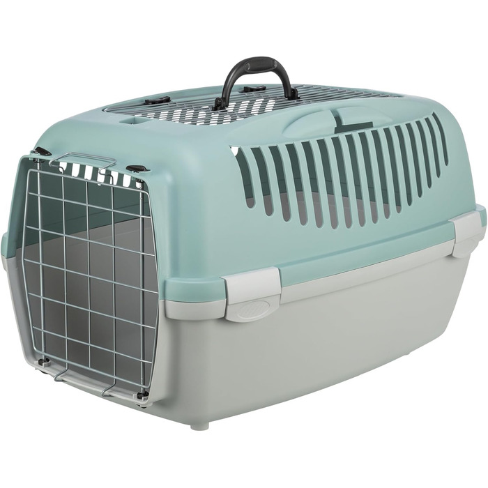 Тріксі Транспортний бокс Капрі 3 Open Top для собак та котів до 12 кг, з металевою дверцятами та ґраткою зверху