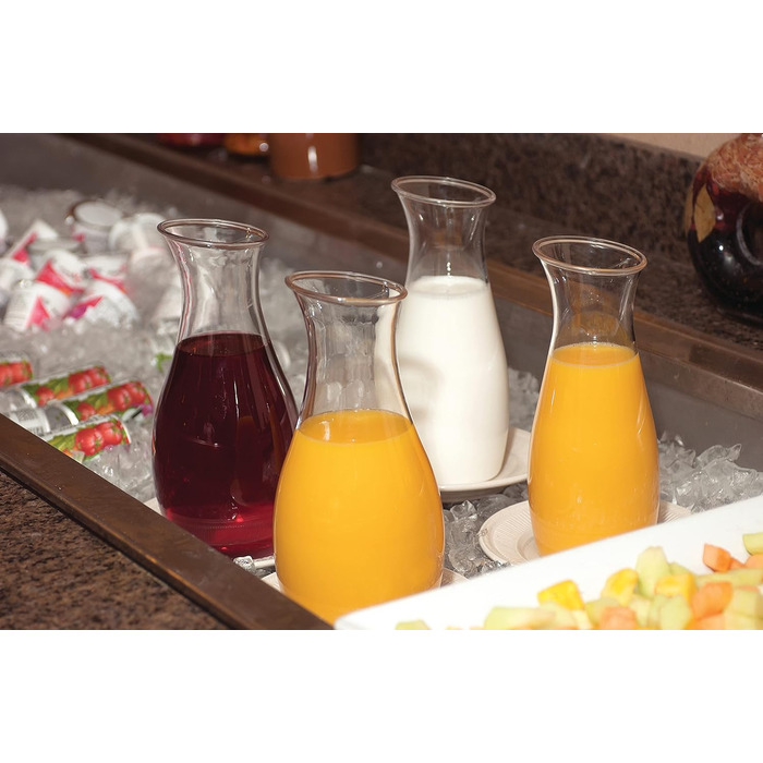 Carlisle 7090307 Cascata Carafe made of shatterproof polycarbonate, 1.5L, clear