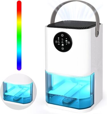 Електричний осушувач повітря Dreamhigh® 1.7L для ванної, підвалу, спальні (35 ㎡)