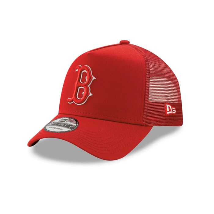 Кепка бейсболка New Era MLB Boston Red Sox, snapback, регульована, A-Frame Truckercap