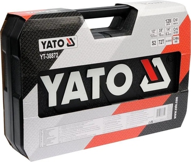 Набір торцевих ключів YATO YT-38872, 128 предметів
