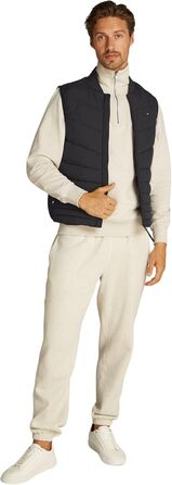 Жилет чоловічий Tommy Hilfiger Mix Quilt, водонепроникний, 3XL, великі розміри (Чорний)