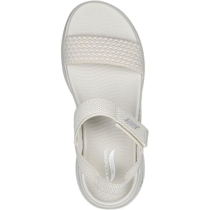 Сандалі жіночі Skechers Go Walk Arch Fit Polished Sand - Бежеві (37 EU)