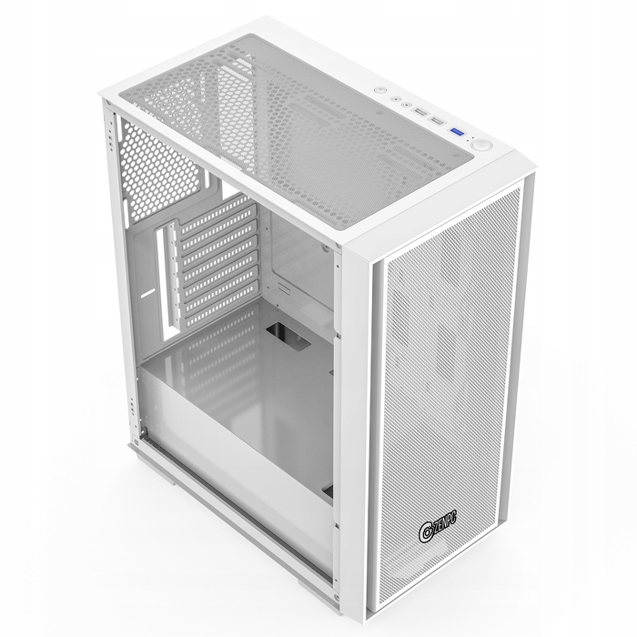 Корпус ZENPC Z1 Mesh TG Midi Tower, білий