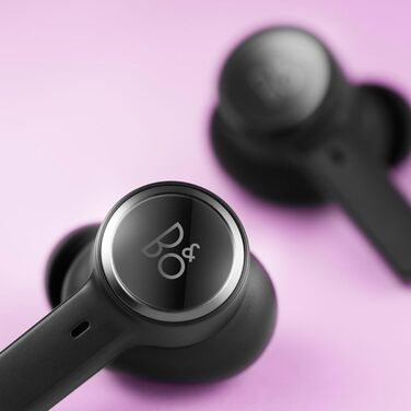Bang & Olufsen Beoplay EX: Бездротові Bluetooth навушники з шумозаглушенням, чорні. До 28 годин роботи, водонепроникні для спорту та повсякденного використання з кейсом для зарядки