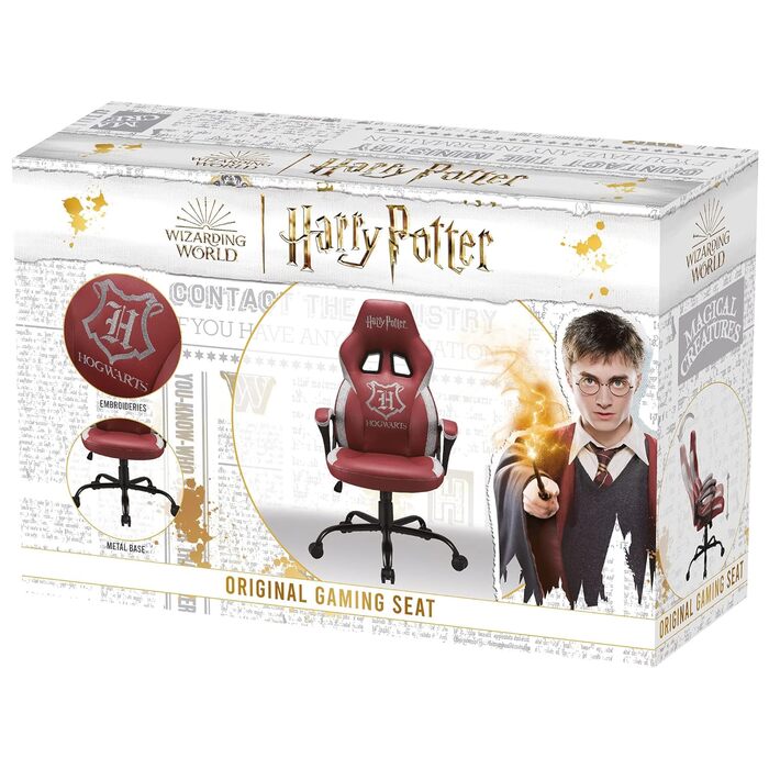 Ігрове крісло SUBSONIC Harry Potter для дорослих, офіційна ліцензія, офісний стілець