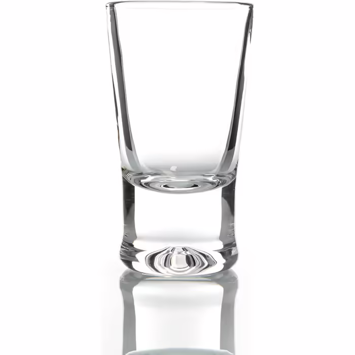 BigDean 12-Piece Shot Glasses Set - 2cl - Robust + High-Quality Glass Shot Glasses - Dishwasher-Safe, Food-Grade - Stable and Tip-Proof