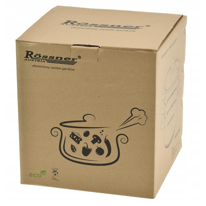 Пароварка Rossner Austria, 6 л, з 2 вкладишами, 24 см