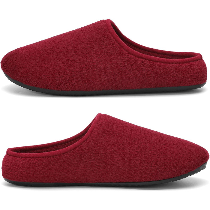 Теплі жіночі домашні тапочки Mishansha, кораловий колір, замша, зимові, розмір 36 EU, бордовий