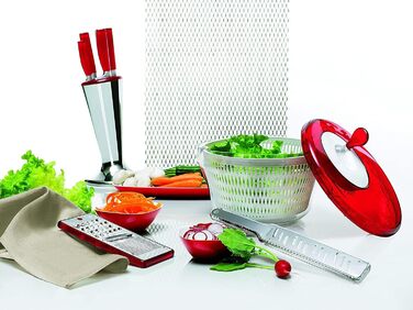 Сушарка для салату Guzzini Kitchen Active Design, 28x18 см, сіра