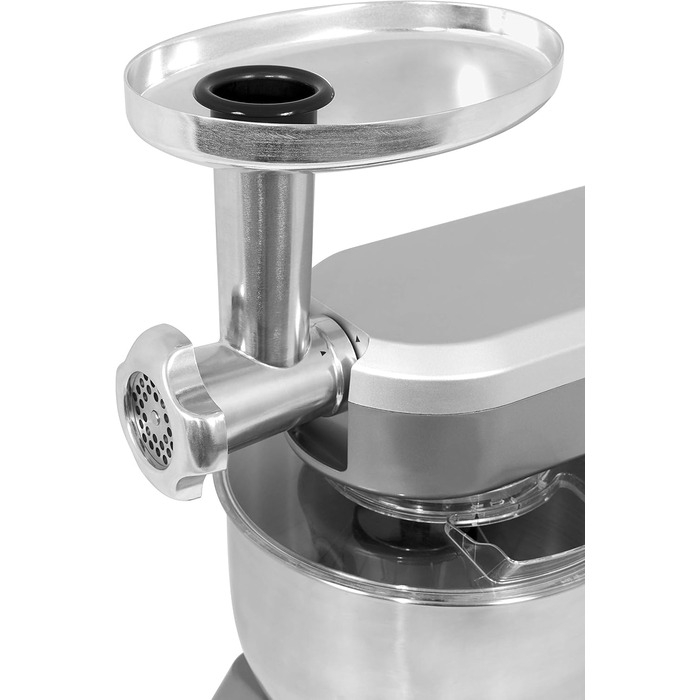 Кухонна машина GUTFELS KM 8102 roi | 1200 Вт | 10 швидкостей | 5 л чаша | Насадки: вінчик, гак для тіста, гак для збивання | Червона