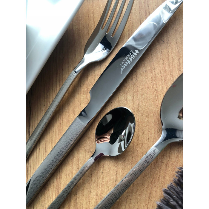 Набір столових приборів Hoffner Premium Laser 72 предмети