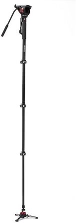 Монопод Manfrotto XPRO з відео-головкою: 4-секційний алюмінієвий монопод для відеозйомки