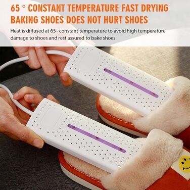 Електричний сушильник для взуття, портативний, 360° сушіння, сушильник для черевиків, антибактеріальний, для гірськолижного взуття, кросівок, шкарпеток, футбольних чобіт