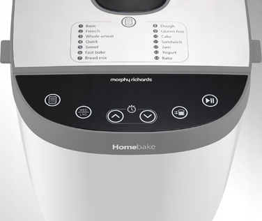 Хлібопічка Morphy Richards 502001, біла, 600 Вт
