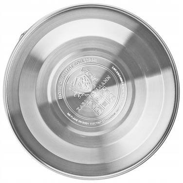 Класичний сталевий чайник Karl Hausmann, 2,5 л, чорний, сріблястий, сірий