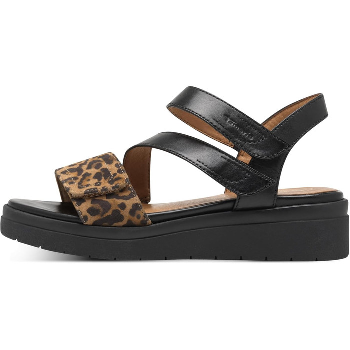 Босоніжки жіночі Tamaris 8-88705-44 Wide Fit, 37 EU, чорні Leo - широка колодка