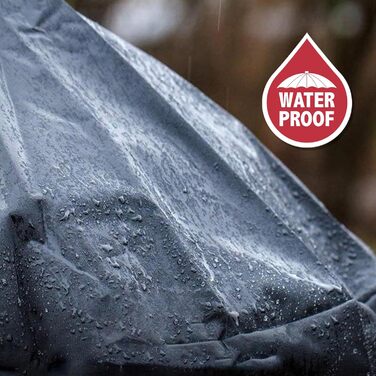 Водонепроникний чохол для гриля Weber Master Touch 57 см, 600D Оксфорд, газовий гриль, захисна накриття для барбекю (63x88 см), вітрозахисний