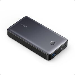 Powerbank Anker 537 PowerCore 24K (65W) - 24000mAh, чорний. Сумісний з MacBook Pro, Dell XPS, iPad Pro, iPhone, iWatch