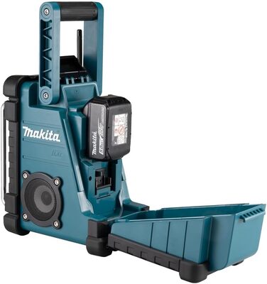 Радіо для будівельного майданчика Makita DMR112 з DAB+ та Bluetooth (7,2 В - 18 В, без акумулятора, без зарядного пристрою)