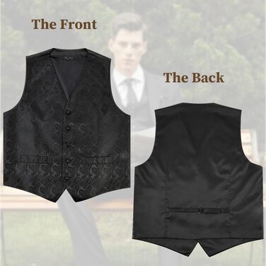 Чоловічий жилет 3шт. Комплект: жилет, краватка, нагрудна хустинка. Пазлі, квіти, жаккард, вінтаж, класика. Розміри M~XL