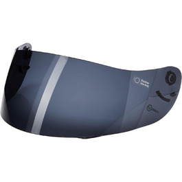 Тоноване захисне скло для мотоциклетного шолома Protectwear H510, чорне, сумісне з усіма розмірами шоломів