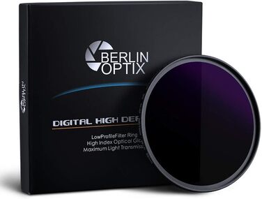 Фільтр ND1000 Berlin Optix Premium 40.5mm для фотографії пейзажів та архітектури